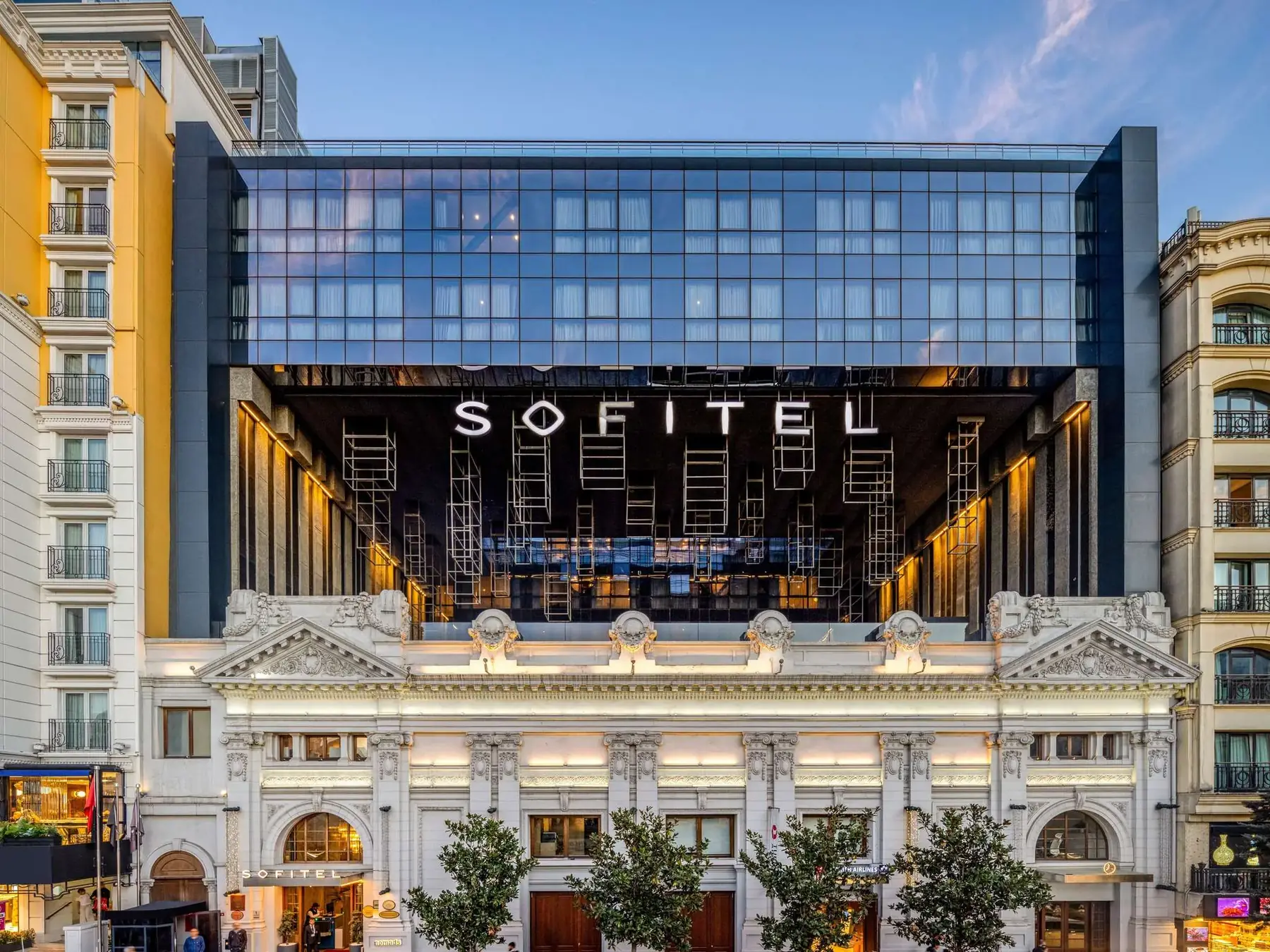 Hotel facade