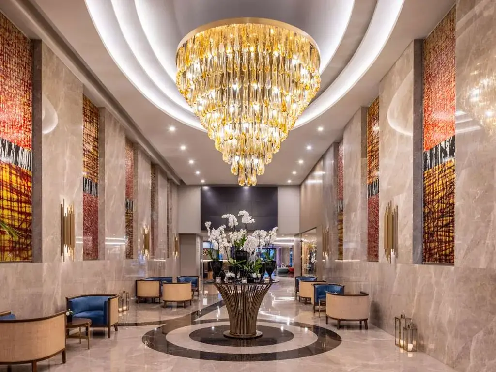 Hotel lobby